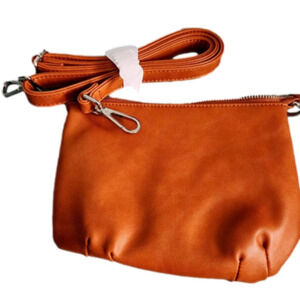 50. NWOT Orb Brown Crossbody Bag